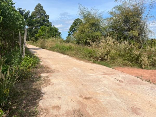 ขายที่ดิน 35 ไร่ อำเภอกบินทร์บุรี ปราจีนบุรี ติดถนนคอนกรีต เหมาะทำโรงงานหรือโกดัง ทำโคกหนองนา ติดถนนคอนกรีต